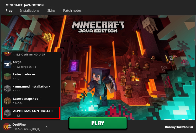 native launcher minecraft for mac